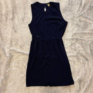Eddie Bauer navy blue sleeveless dress